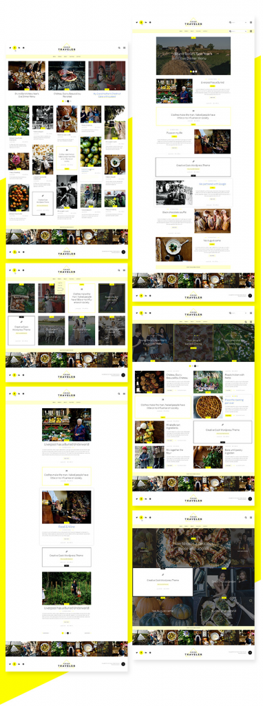 Cook Ttraveler theme WP